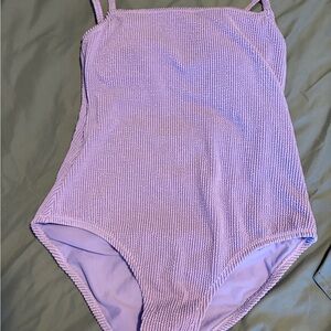 Adult Purple One Piece Swimsuit